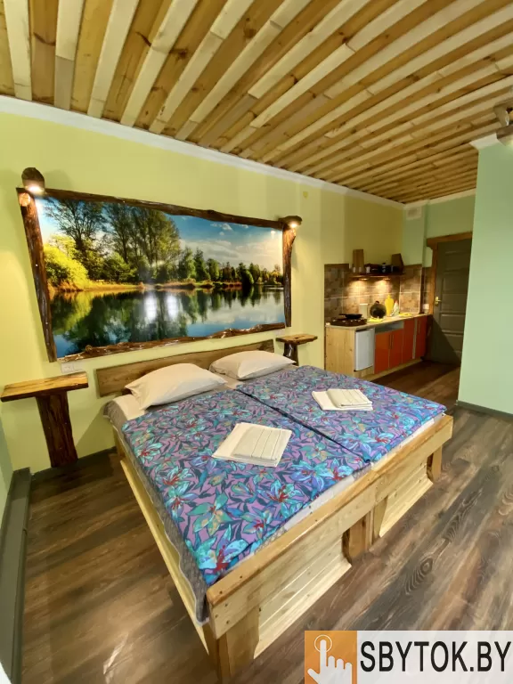 Апартаменты студио в Браславе на озере Дривяты