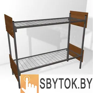 Для хостелов реализуем кровати металлические