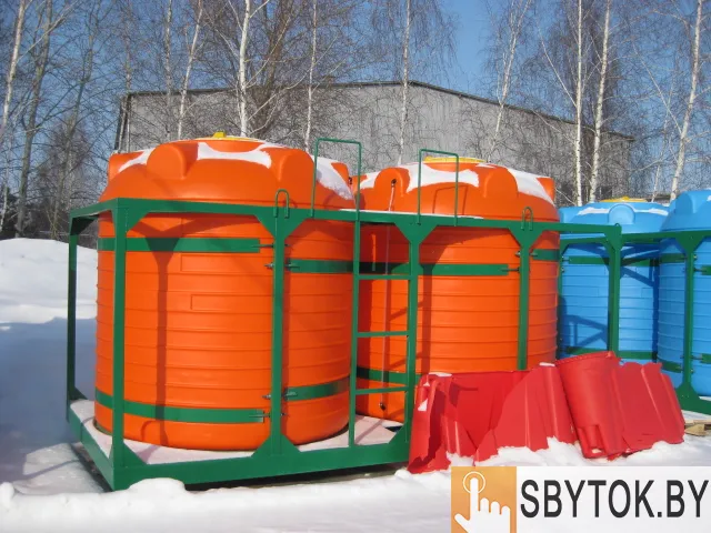 Кассета 5000х2 - ёмкость для удобрений КАС