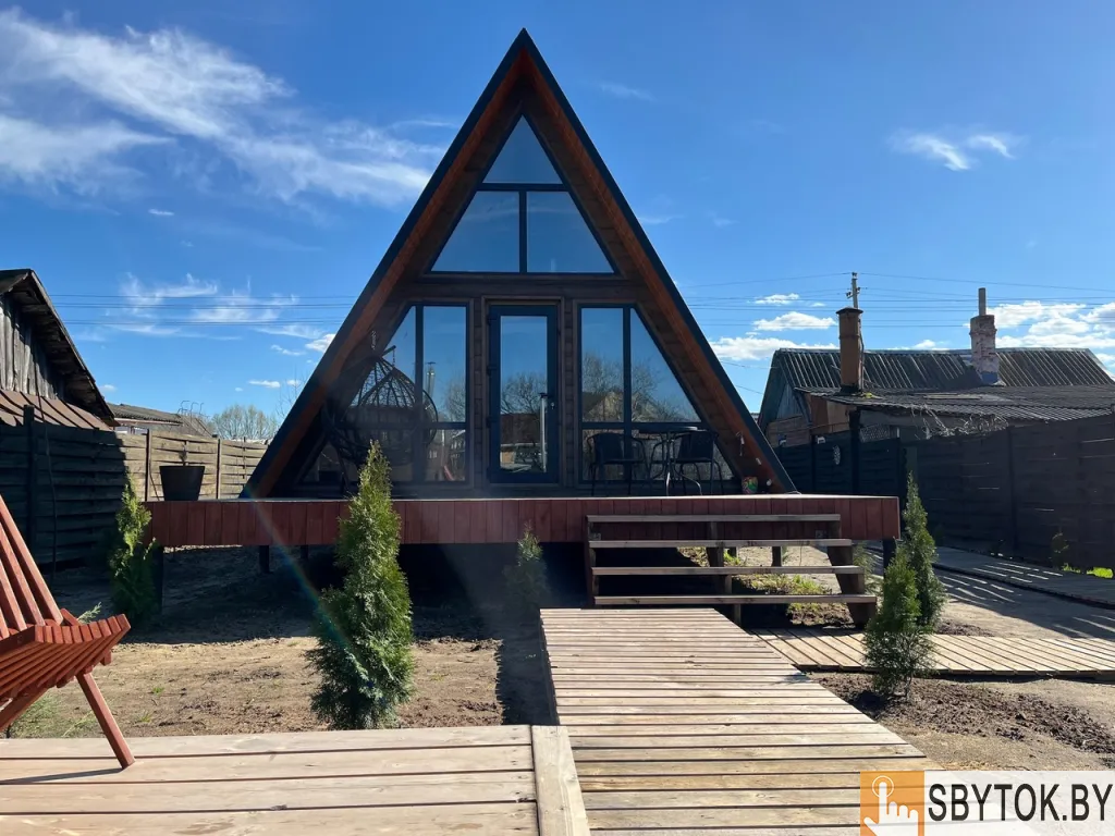 Сдаётся уютный A-frame дом " CHILL "