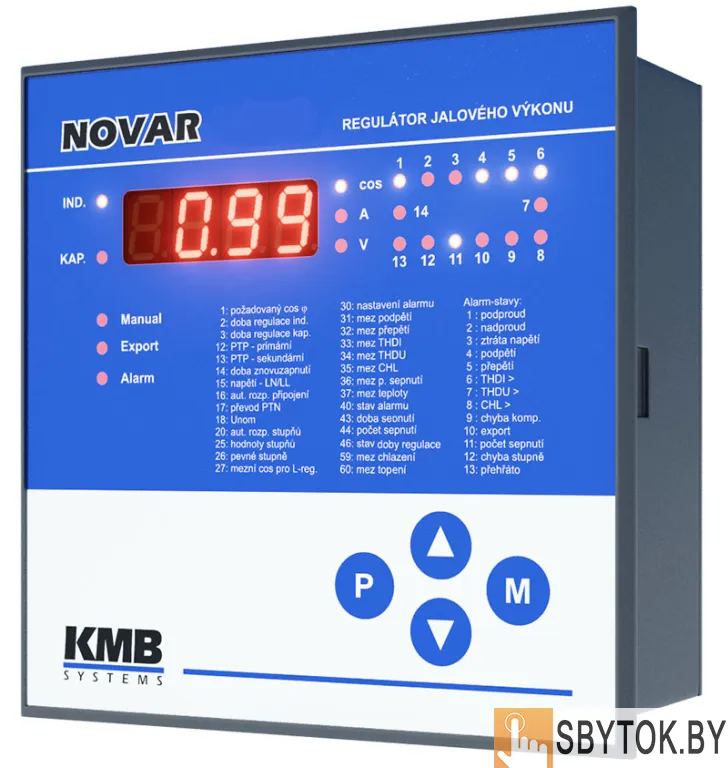 Регулятор реактивной мощности РРМ KMB Systems-Novar