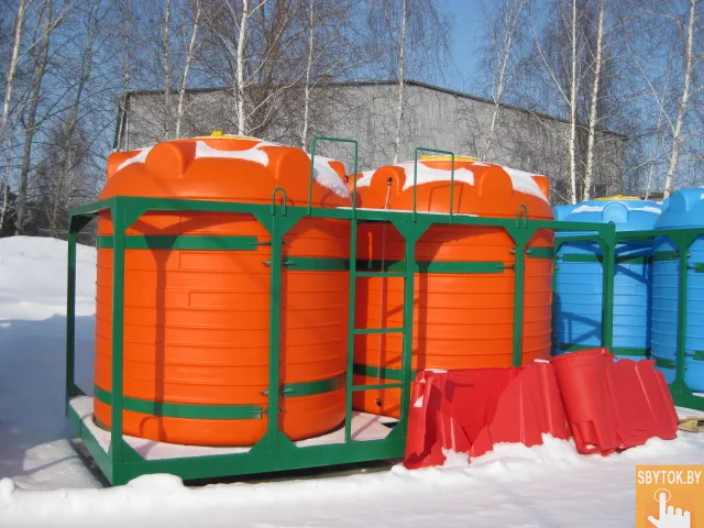 Кассета 5000х2 - ёмкость для удобрений КАС