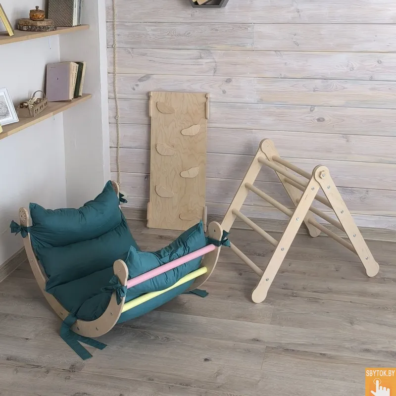 Детская мебель и развивающие комплексы из натуральных материалов