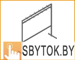 Кровати металлические, разнообразные тумбы из дсп