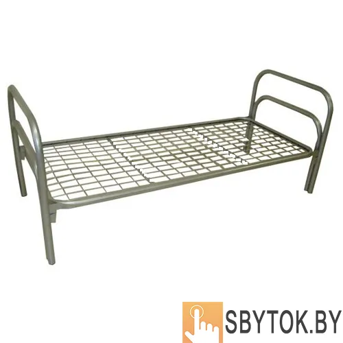 Кровати металлические, разнообразные тумбы из дсп