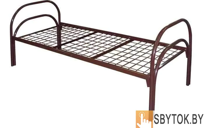 Кровати металлические, столы с разными покрытиями