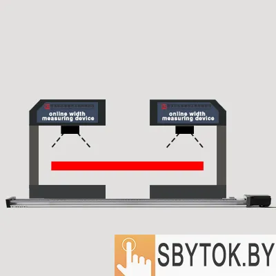 Прибор для измерения ширины плит средней и толстой плиты WGS-L200