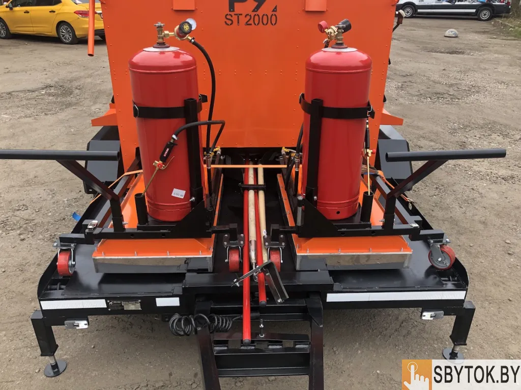 Установка инфракрасного нагрева асфальта «Ря-06» и «Ря-120»