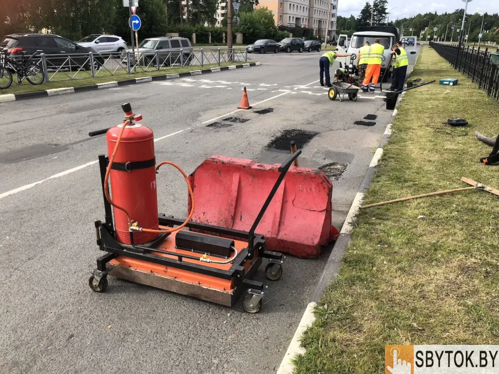 Установка инфракрасного нагрева асфальта «Ря-06» и «Ря-120»