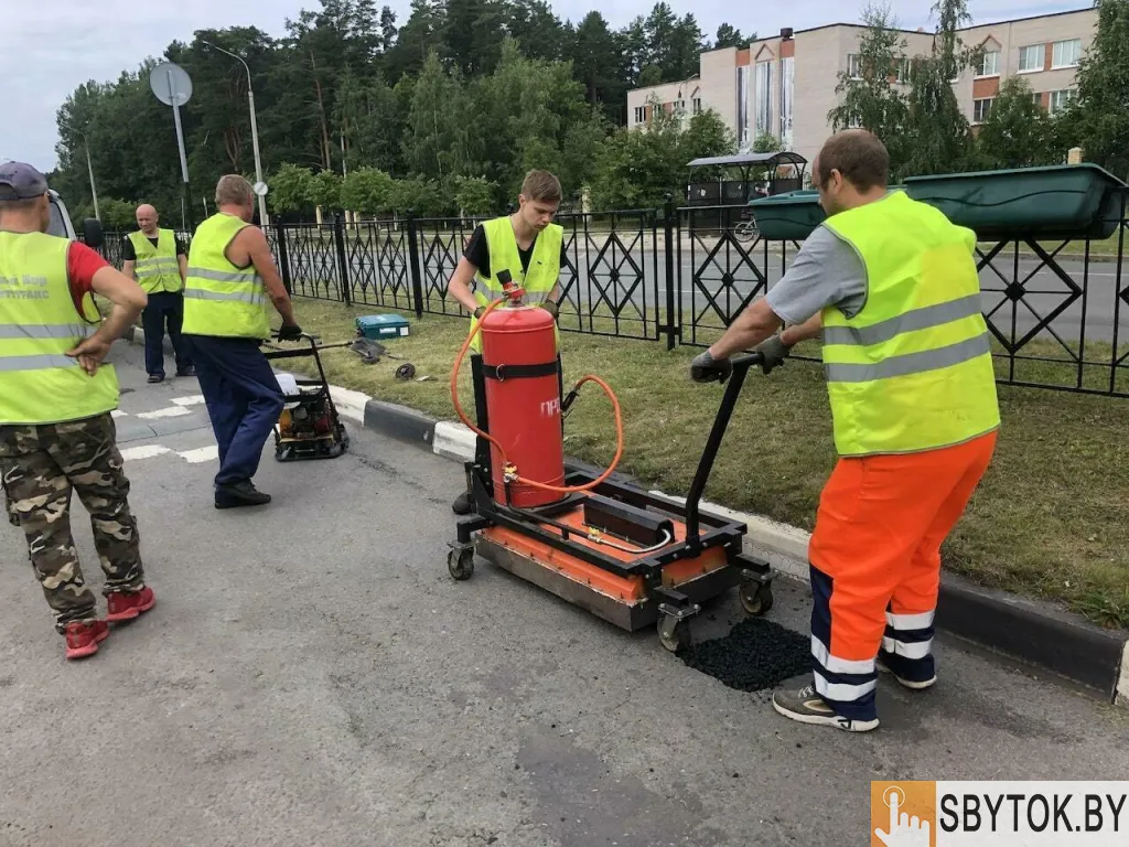 Установка инфракрасного нагрева асфальта «Ря-06» и «Ря-120»