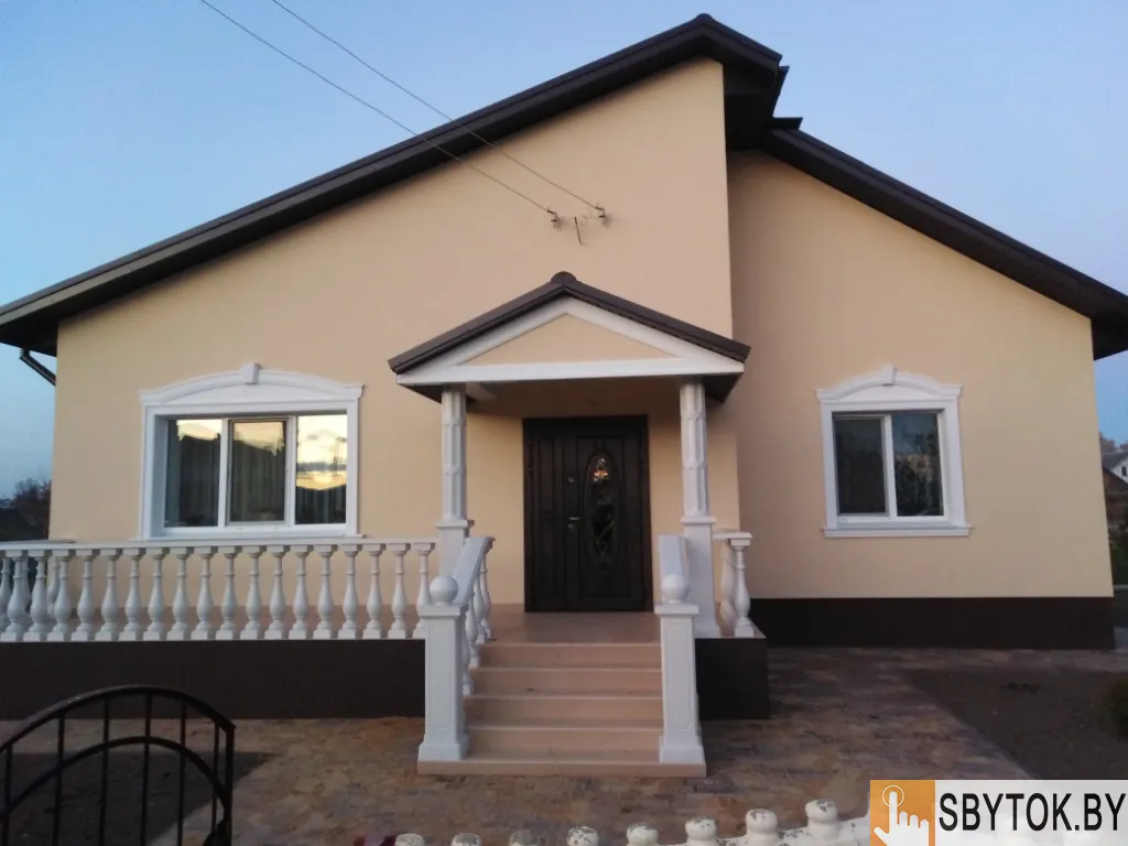 Отделка фасадов (мокрый фасад).