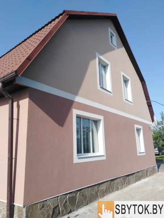 Отделка фасадов (мокрый фасад).