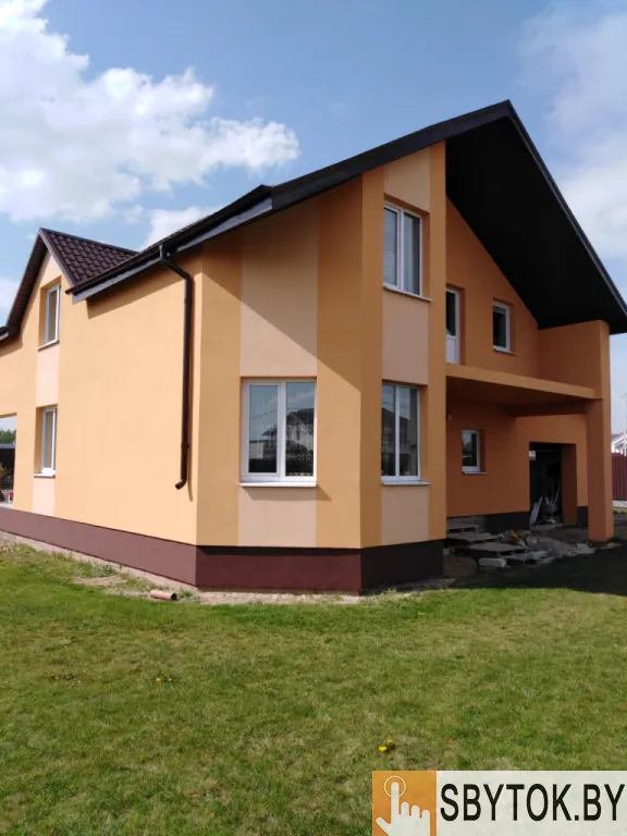 Отделка фасадов (мокрый фасад).