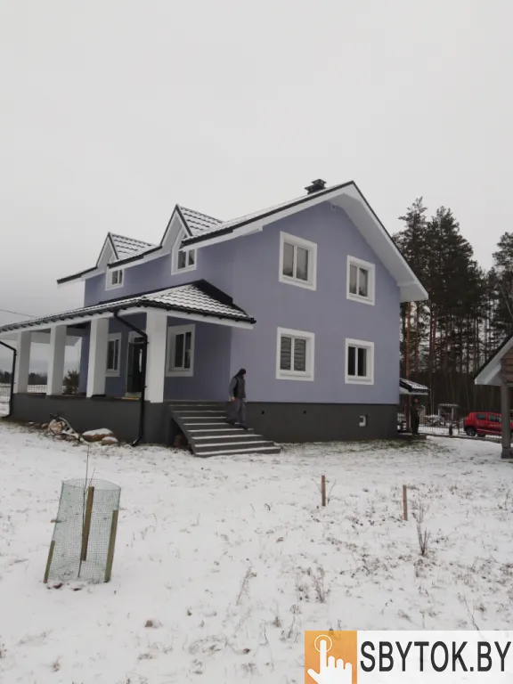 Отделка фасадов (мокрый фасад).