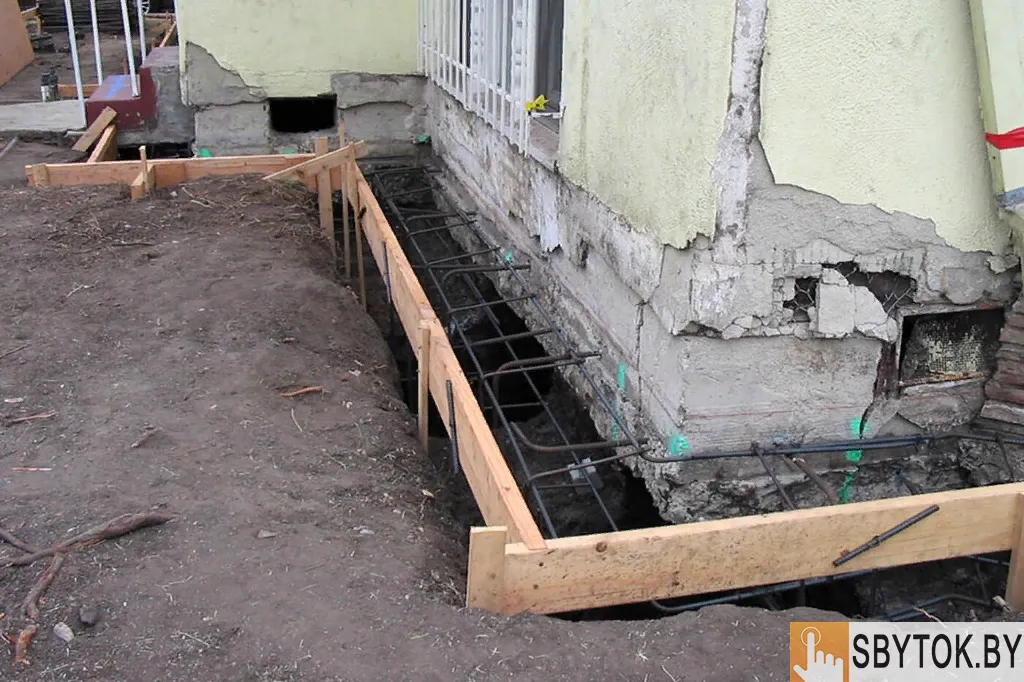 Полное восстановление, укрепление старых фундаментов