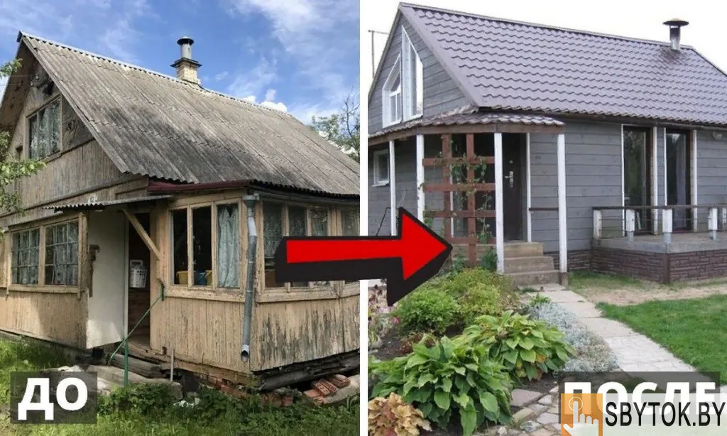 Ремонт полностью восстановление дачные дома