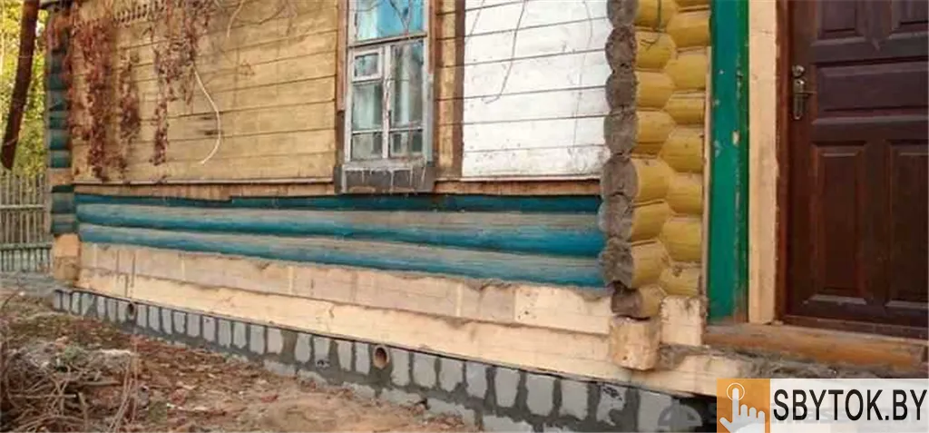 Замена венцов деревянных домов