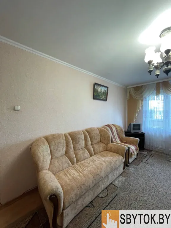 Двухкомнатная квартира на сутки в Пинске. Для проживания!