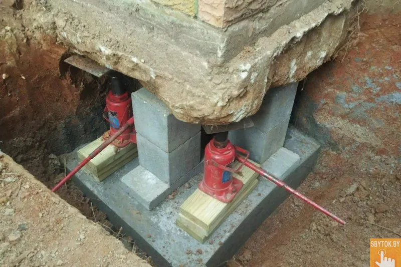 Полное восстановление, укрепление старых фундаментов