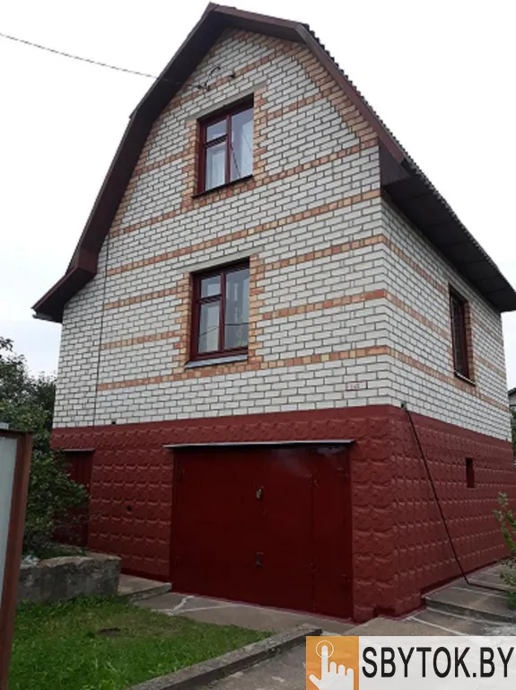 Дача в Минской области, 25 км от Минска, 3-этажа, гараж в доме, камин и группка, сад, помещения для