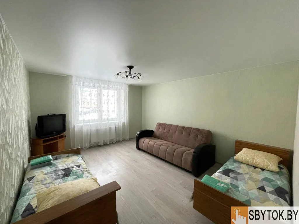 Квартира с хорошим ремонтом на сутки в Мяделе